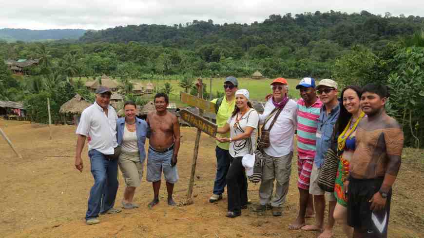 Boca de Jagua Community, Kipara Té Etnoaldea, Visit to communities, Nuquí, Colombia